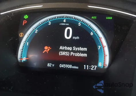 2019 Honda Civic Ex из США, поврежденный, VIN JHMFC1F37KX014687